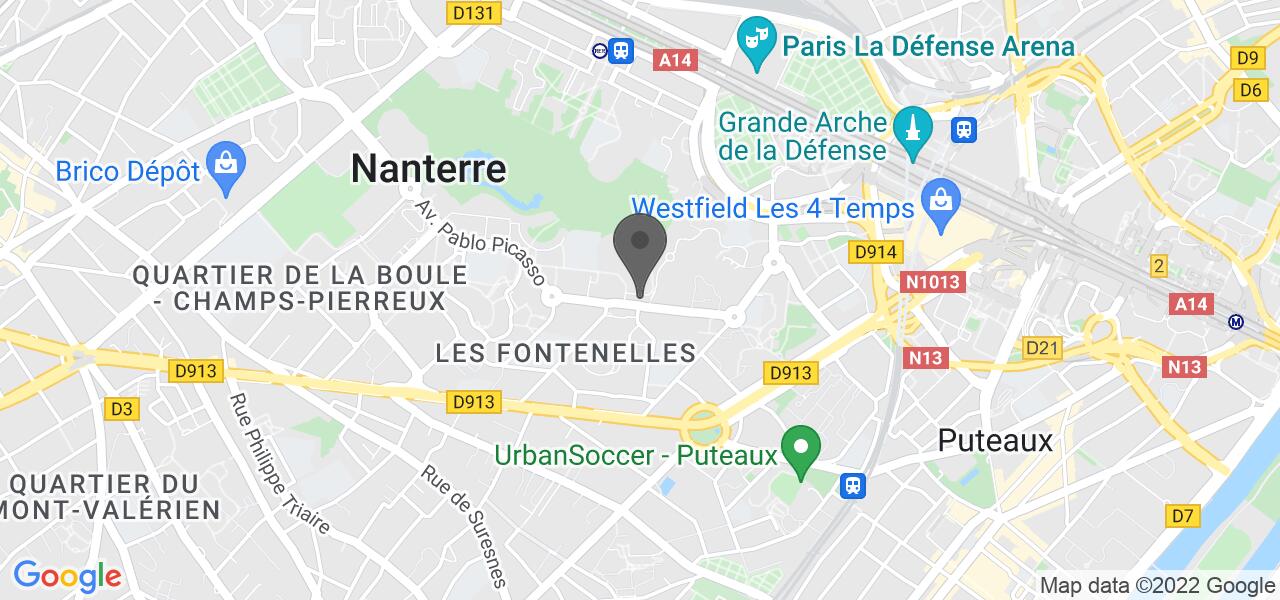 Plan d'accès — Chicken House Halal