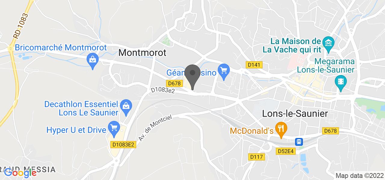 Plan d'accès — LE CLOS FLEURI