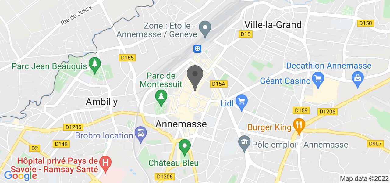 Access map — Les Sales Gosses
