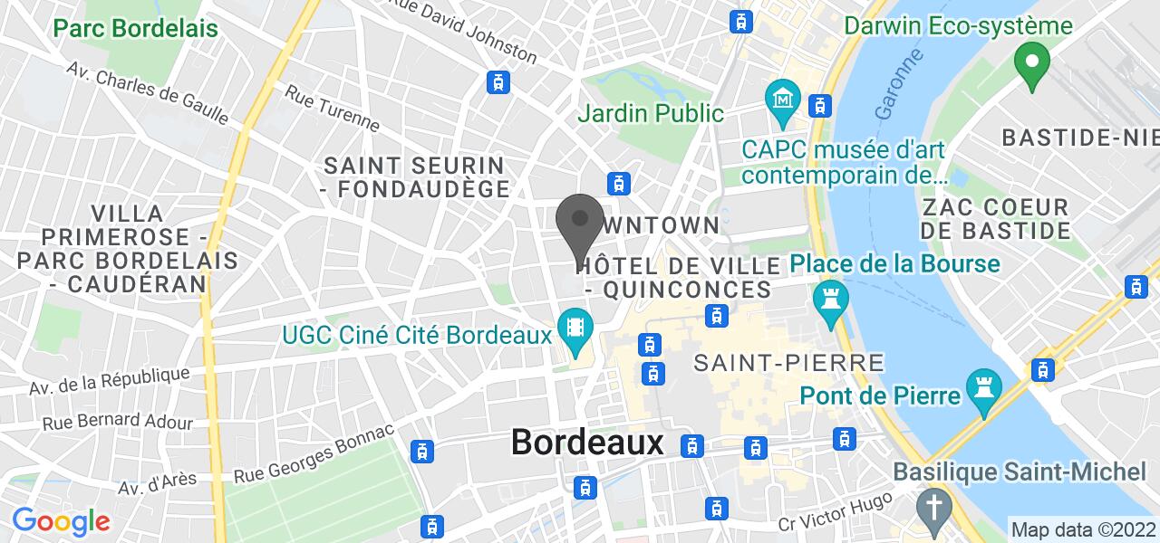 Plan d'accès — TentaziOni Bordeaux