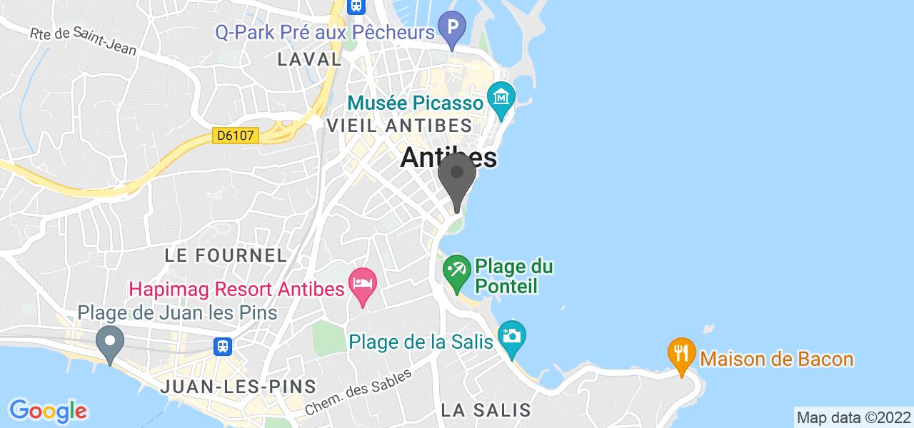 Plan d'accès — Le Phenicia