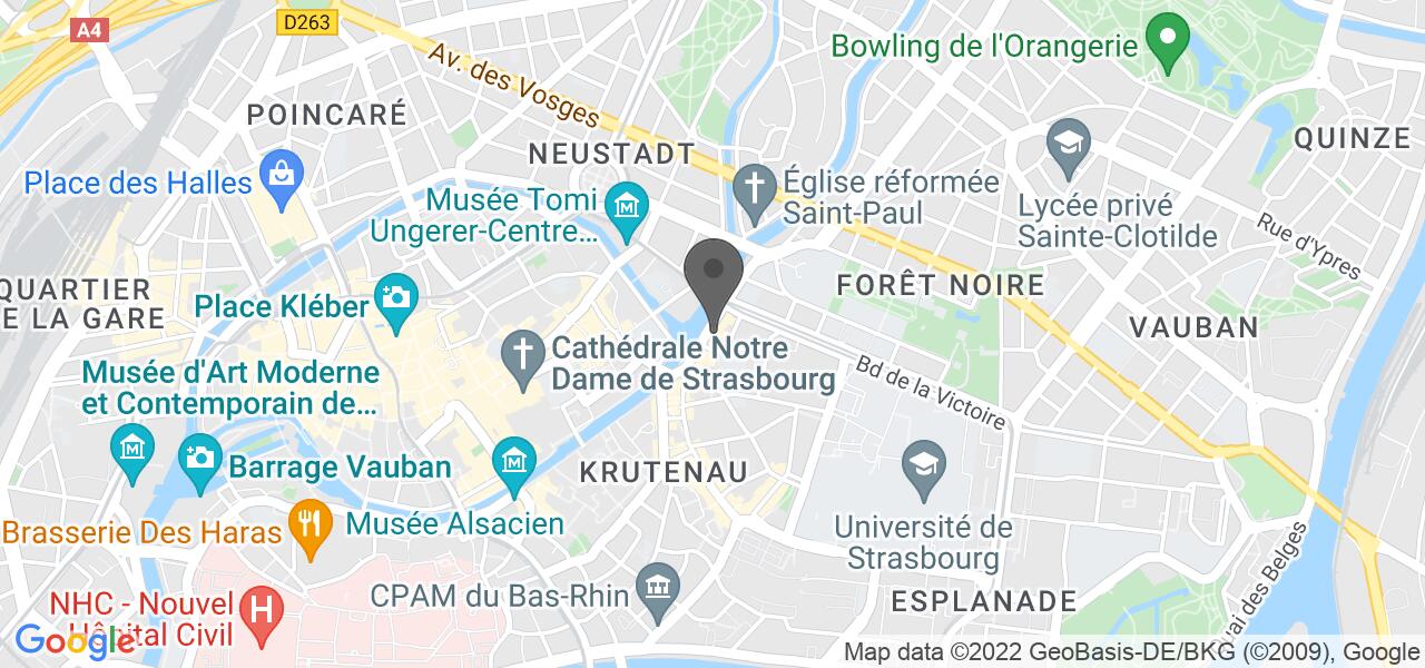 Mapa de acceso — Quai des saveurs