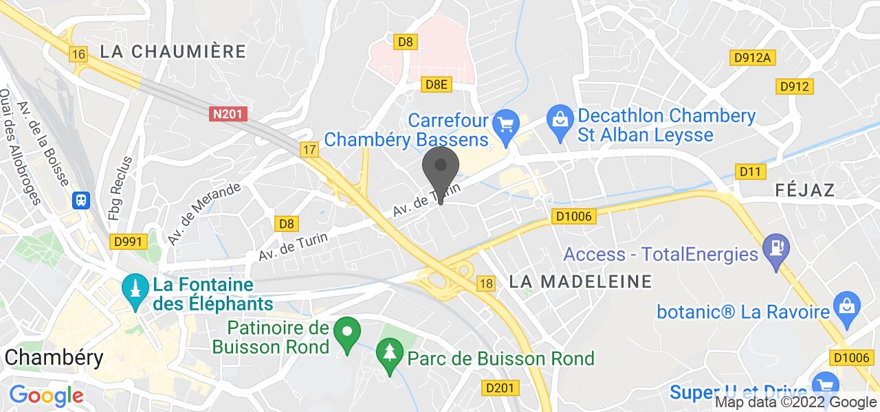 Access map — L'instant Gourmand