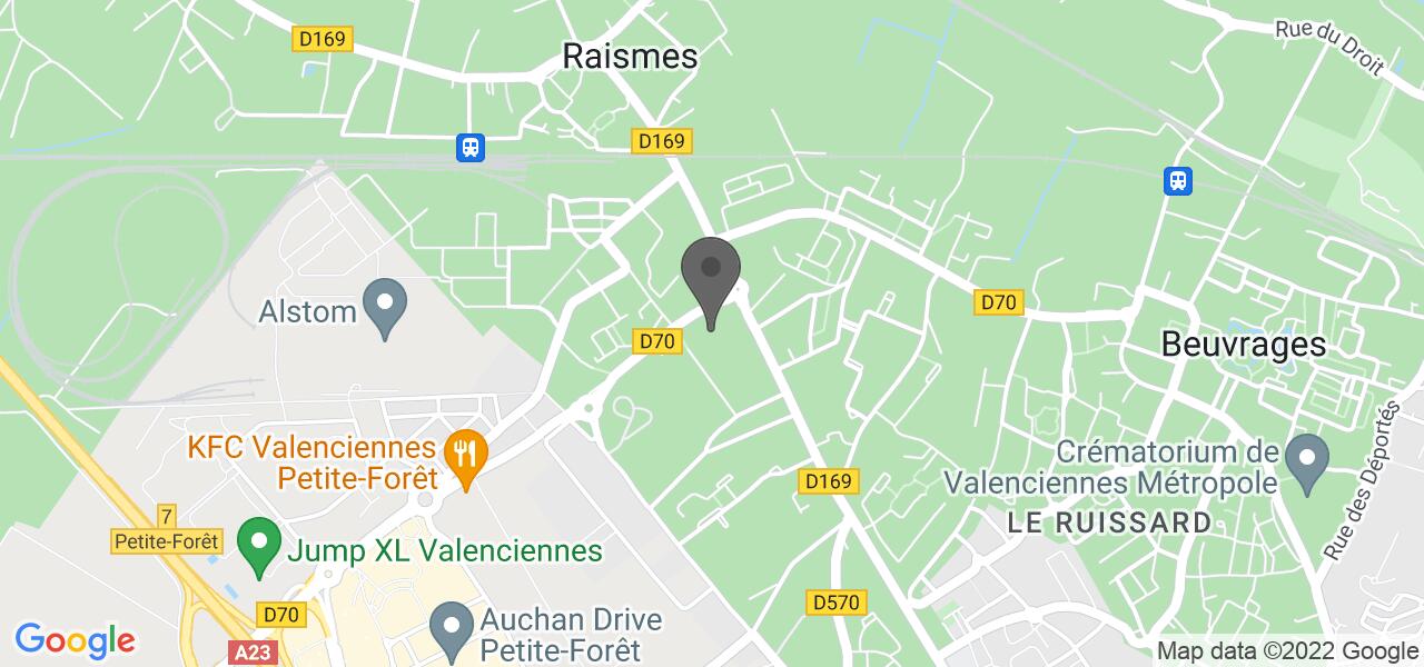 Plan d'accès — New Dragon Wok