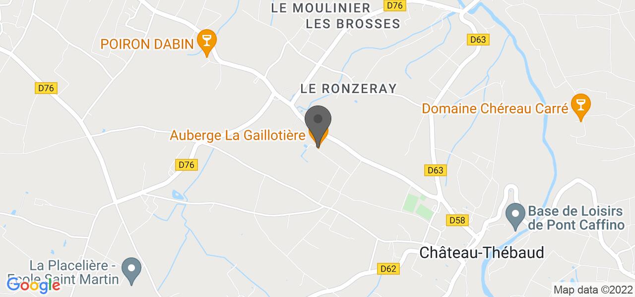 Plan d'accès — La Gallotière