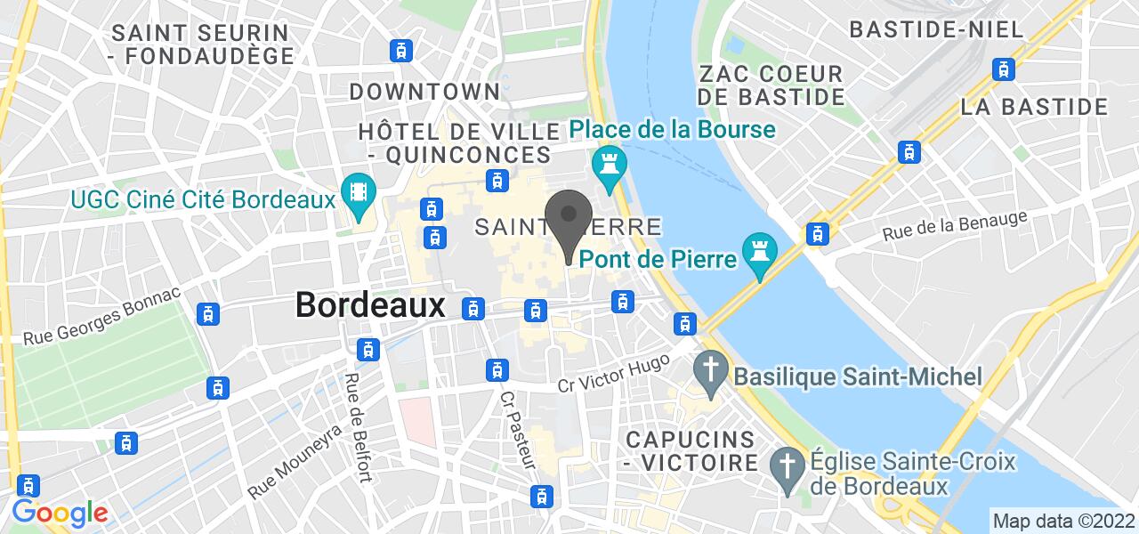 Mapa de acceso — Le Comptoir D'Etienne