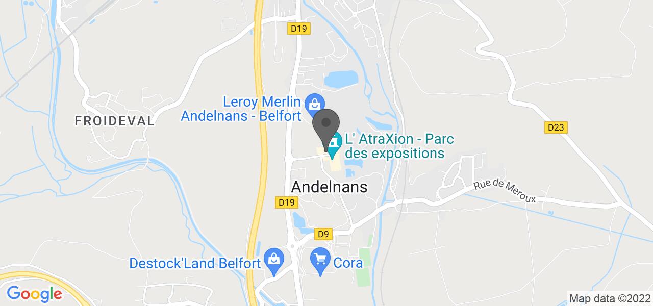 Plan d'accès — Délice d'Asie