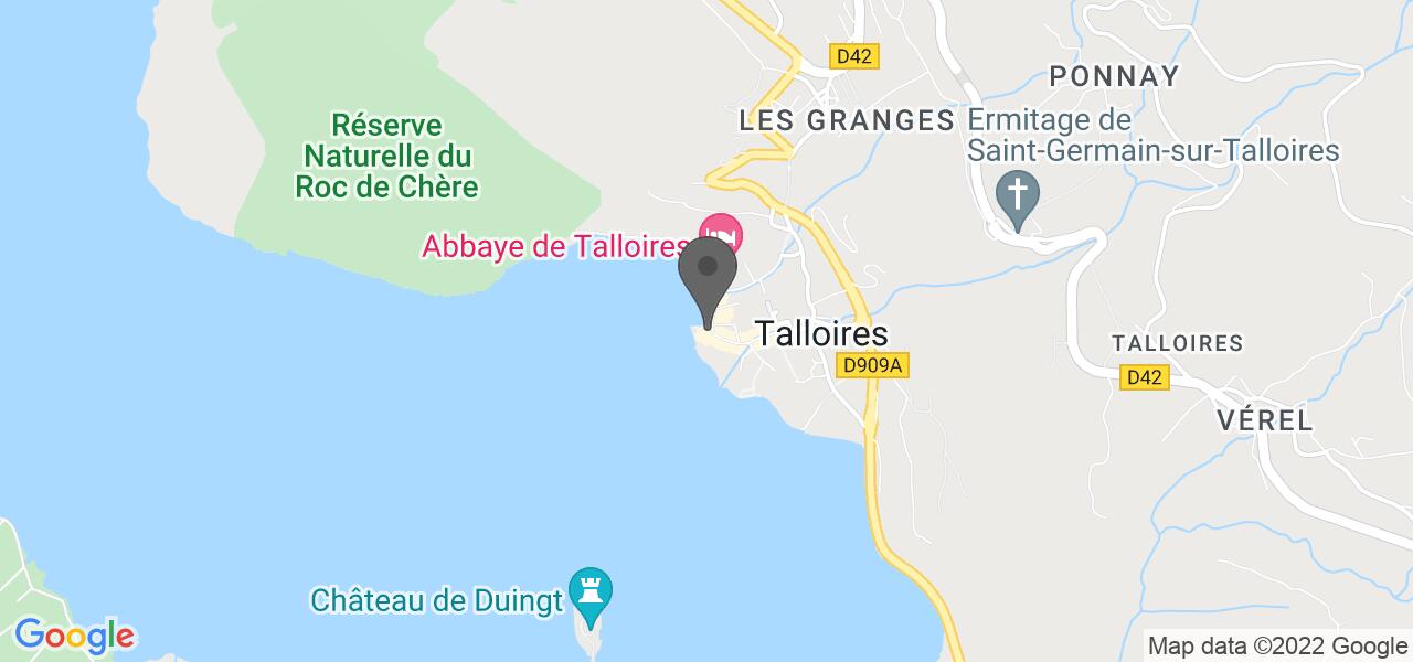 Mapa de acceso — Le Bistrot 1903