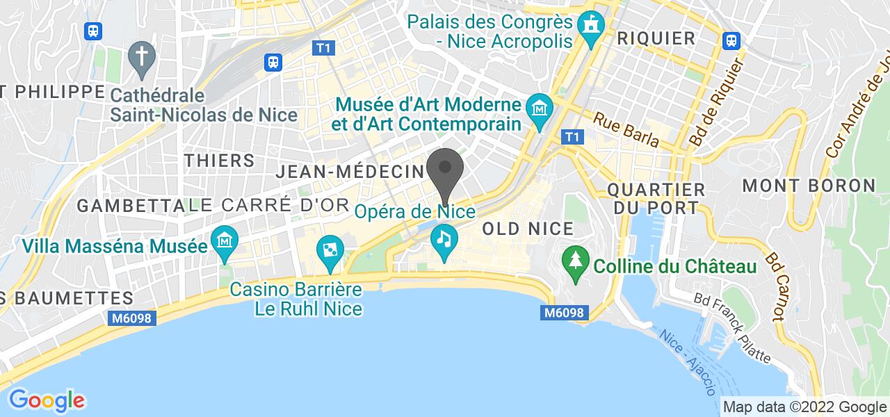Plan d'accès — Brasserie Félix Faure
