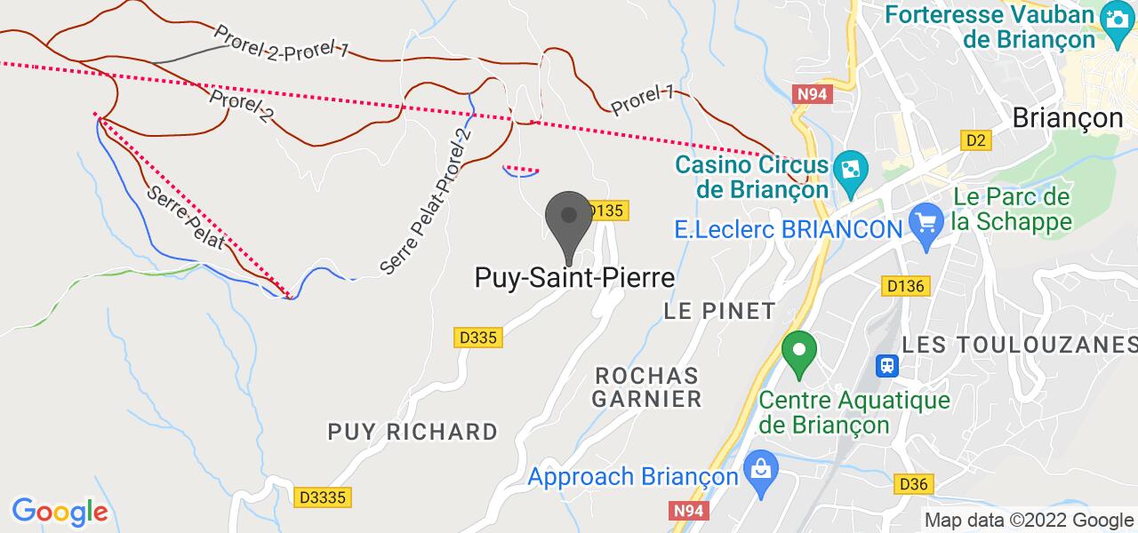 Plan d'accès — La Maison de Catherine 