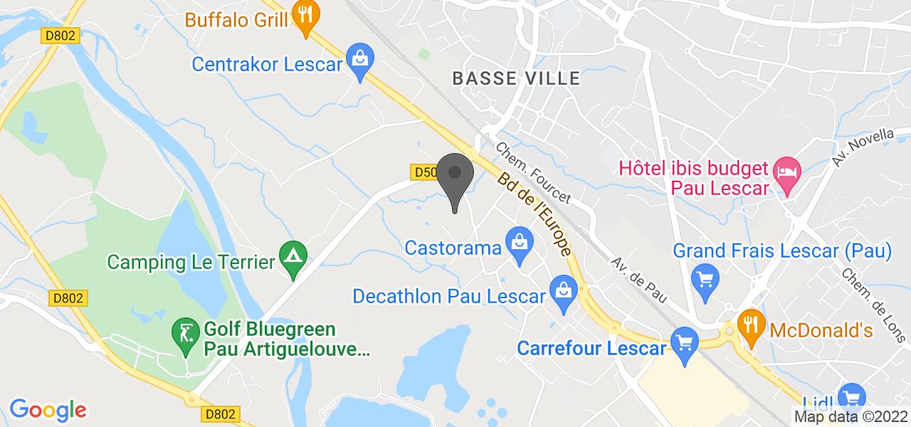 Plan d'accès — Brasserie La Récup'