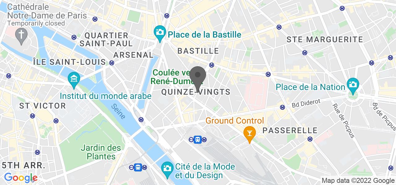 Plan d'accès — Curry Street