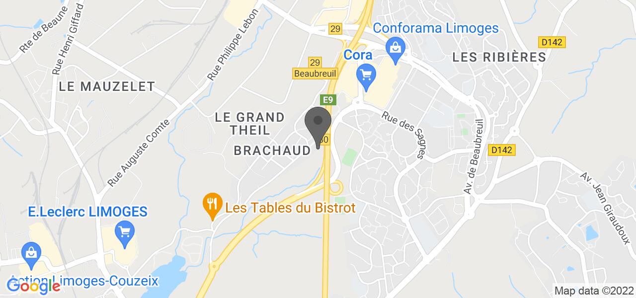 Mappa di accesso — Déjeuner sur l'Herbe