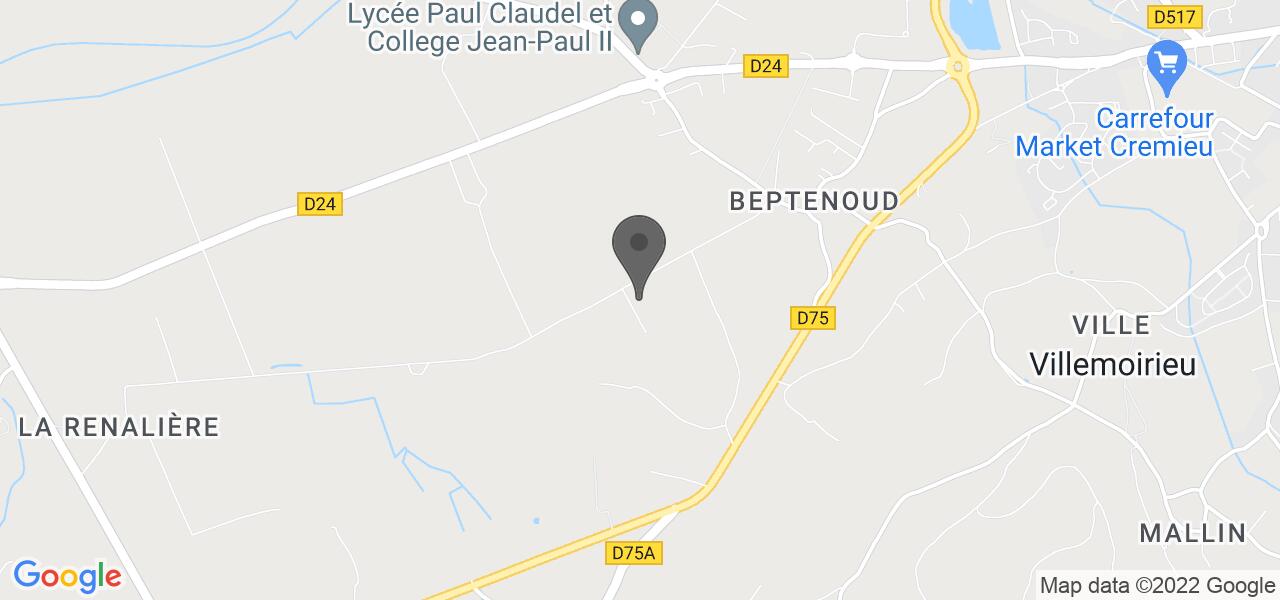 Plan d'accès — La Cigale pizzas