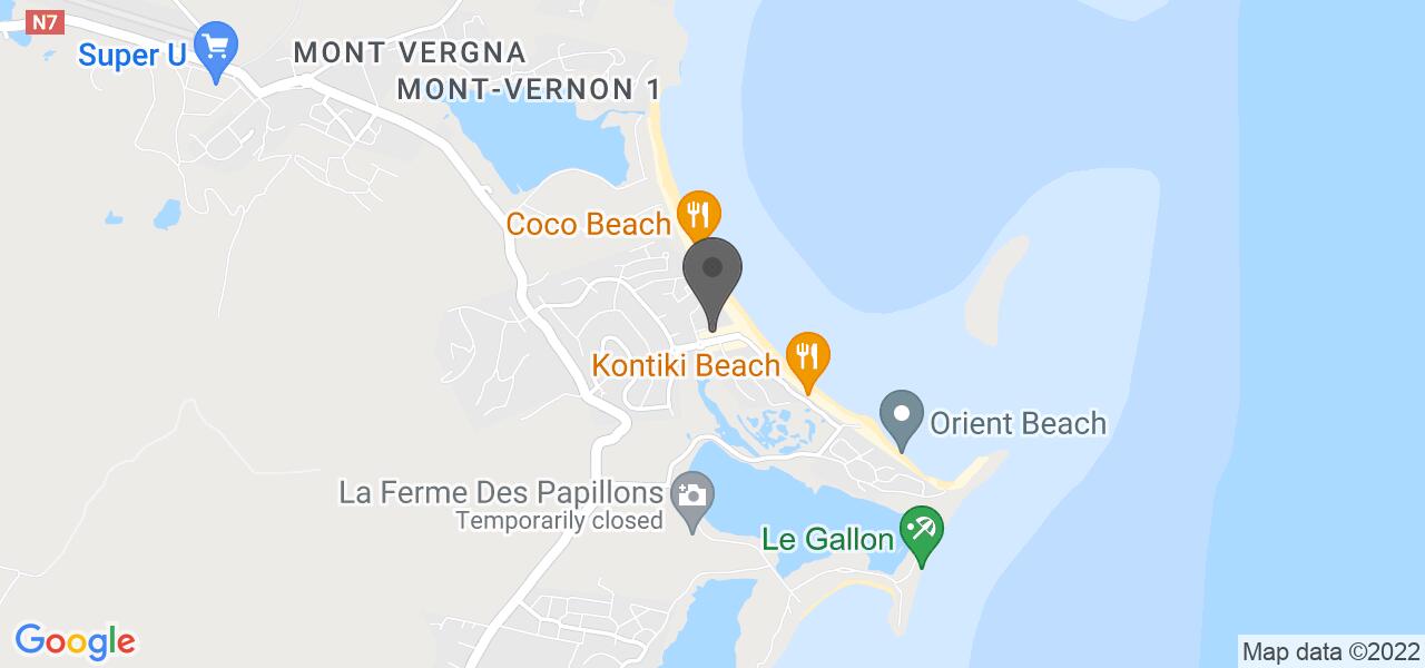 交通地图 — COCO BEACH