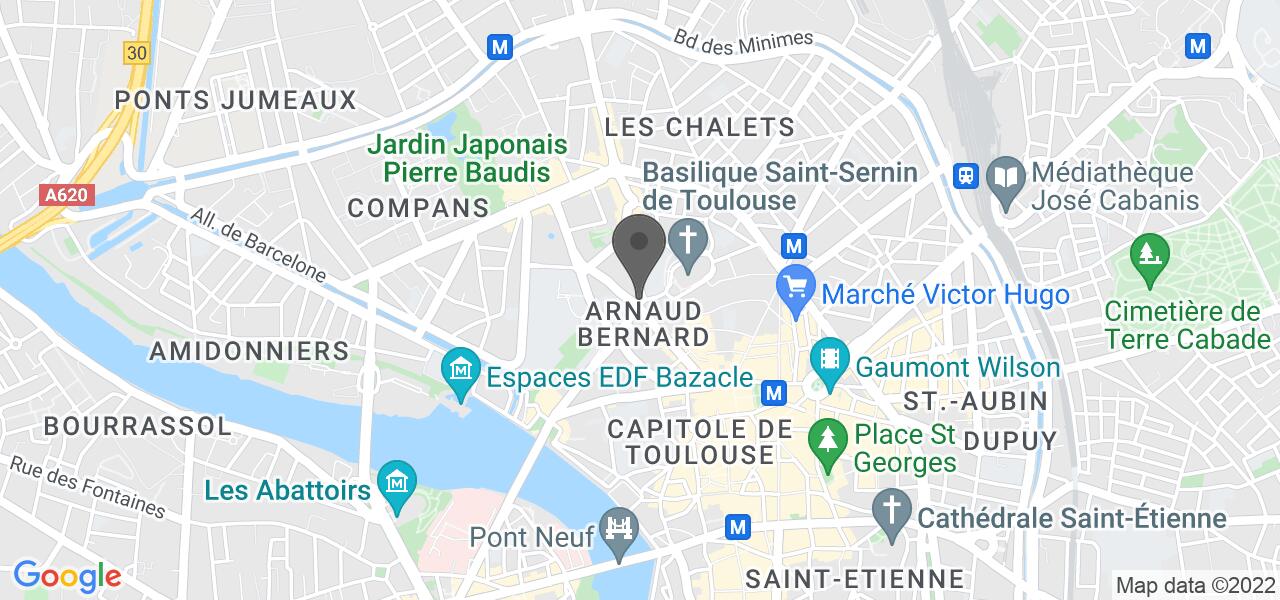Mapa de acceso — Midi Minuit