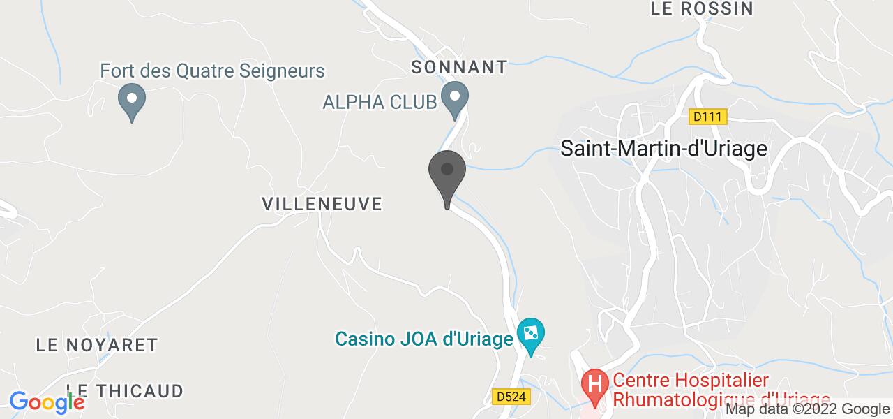Plan d'accès — Auberge Saint Michel