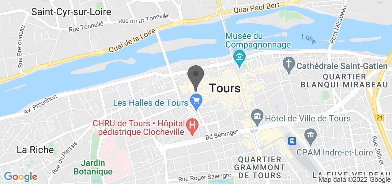 Access map — Frenchy's Burger