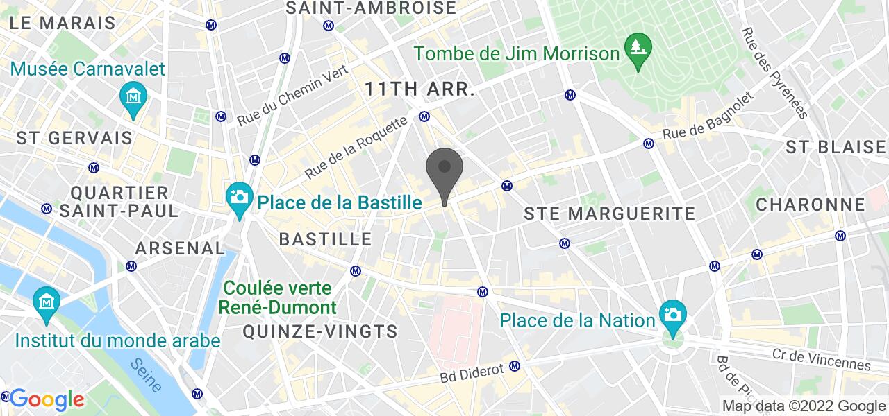 Mapa de acceso — Bacabon