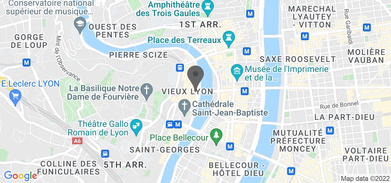 Plan d'accès — Aux Trois Maries