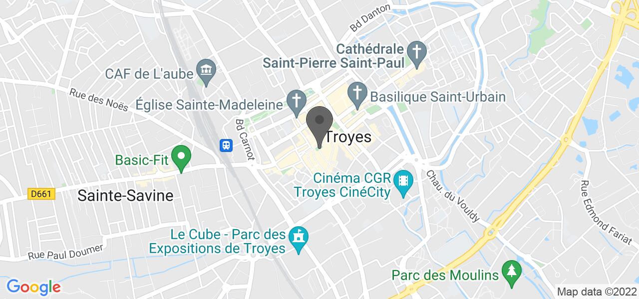 Mappa di accesso — Le Moulin de Pierre
