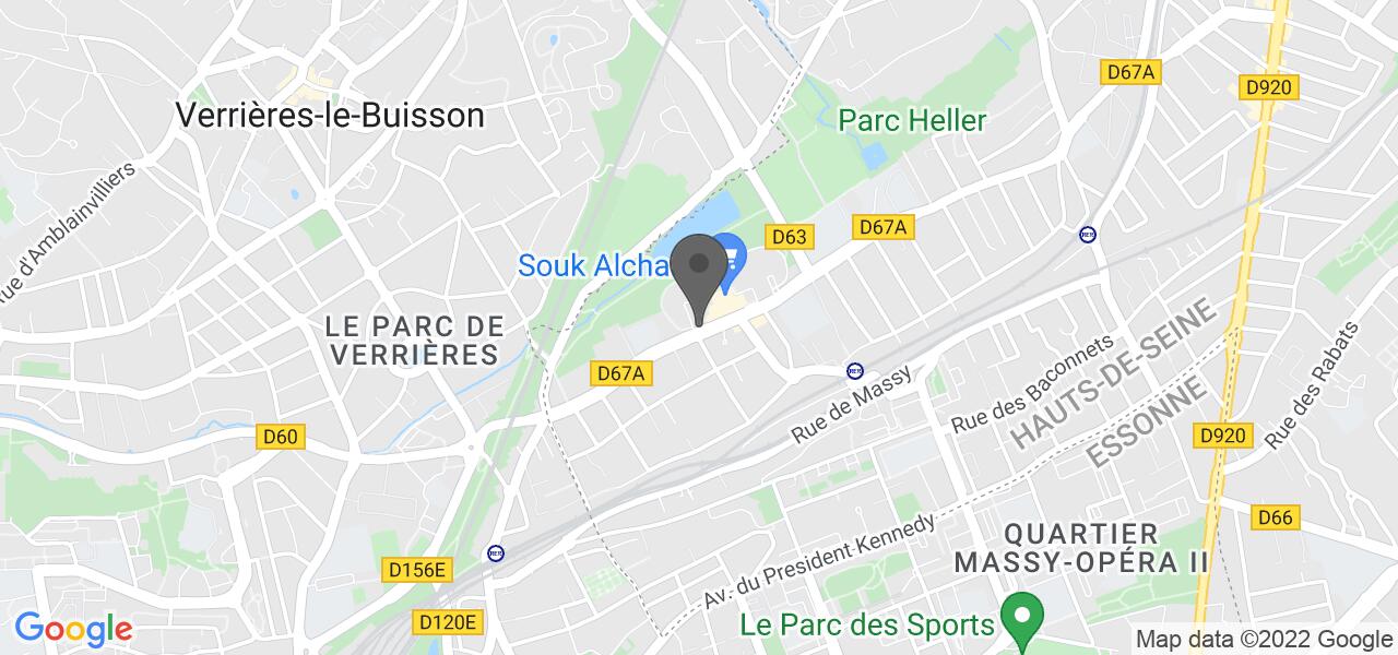 Plan d'accès — Pizza Express