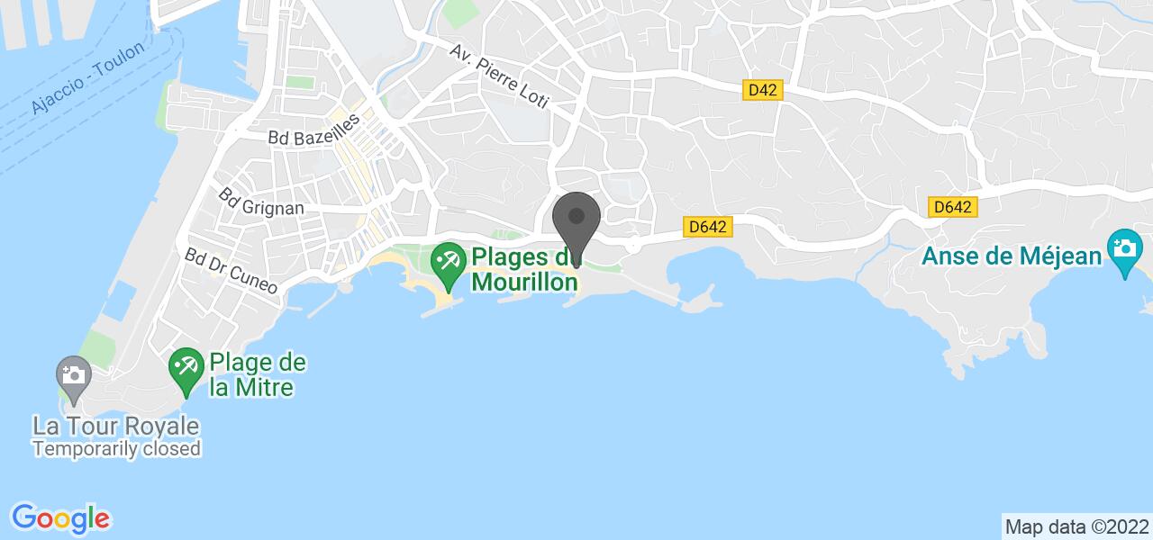 Mappa di accesso — L'Anse Des Pins