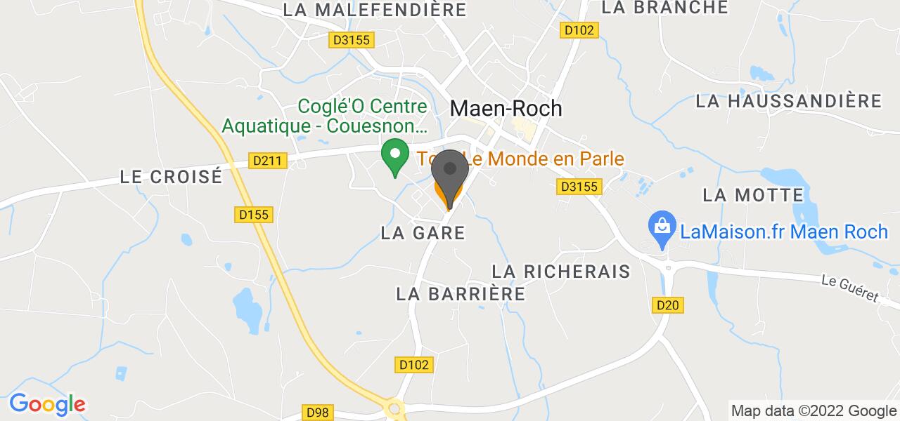 Mapa de acesso — Tout Le Monde en Parle