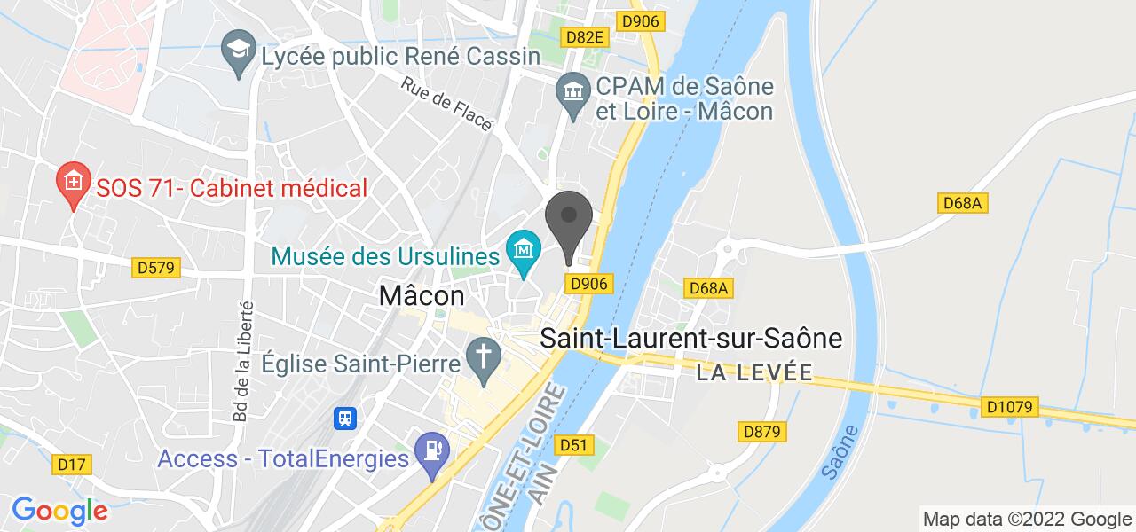Plan d'accès — MA TABLE EN VILLE