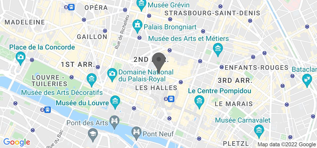 Plan d'accès — Le Comptoir de la Gastronomie