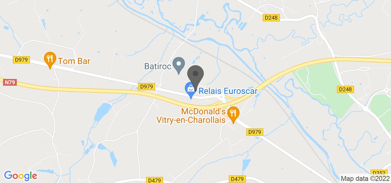 Mapa de acceso — Le Charollais