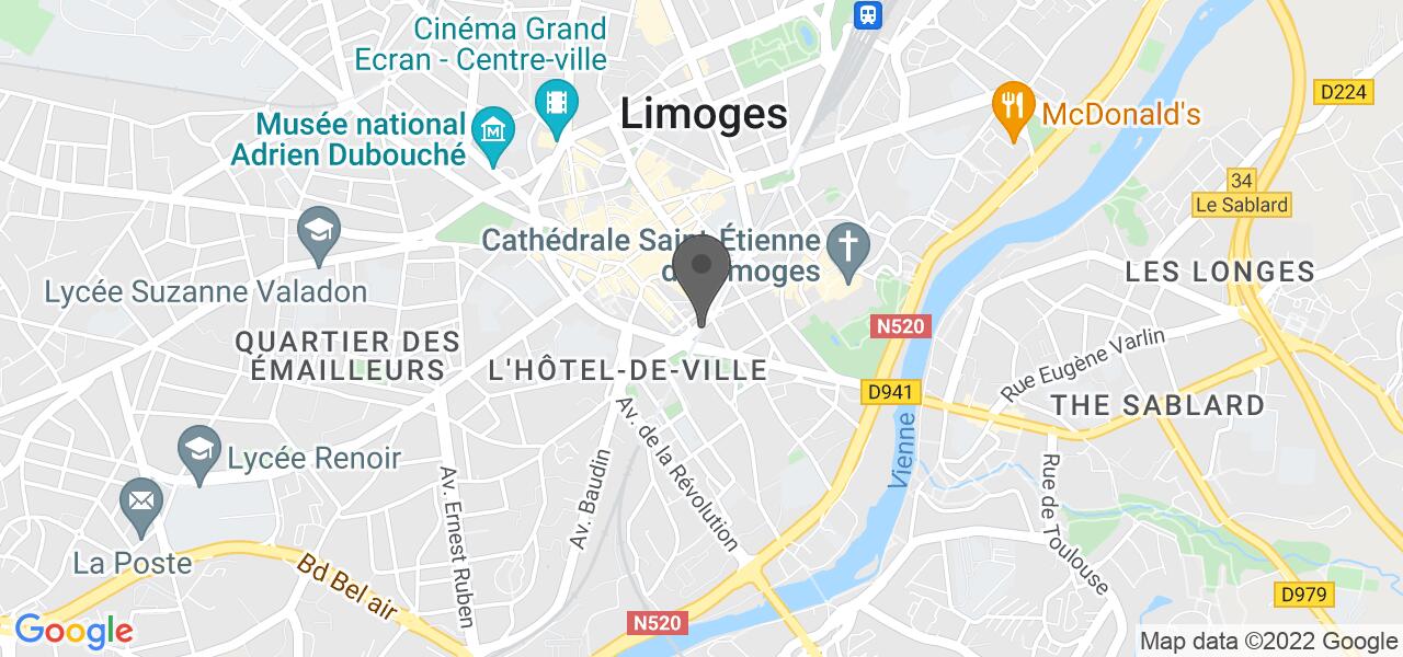 Plan d'accès — Au relais Louis Blanc
