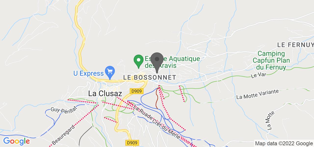 Plan d'accès — Bistro les 2 Mules