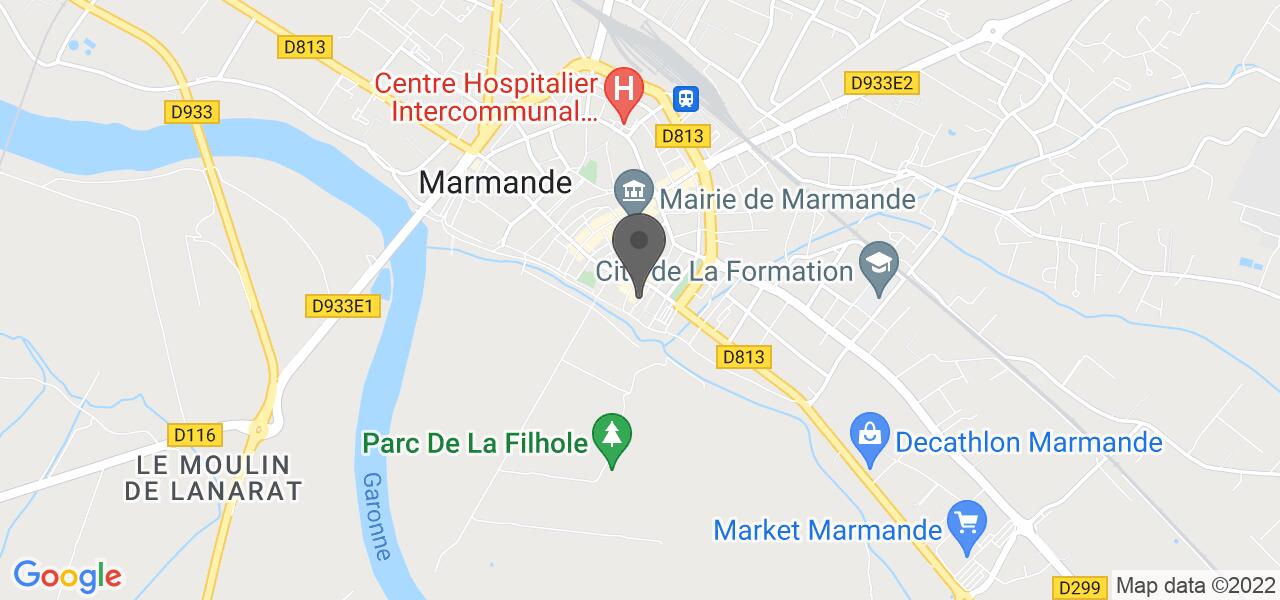 Plan d'accès — La grange