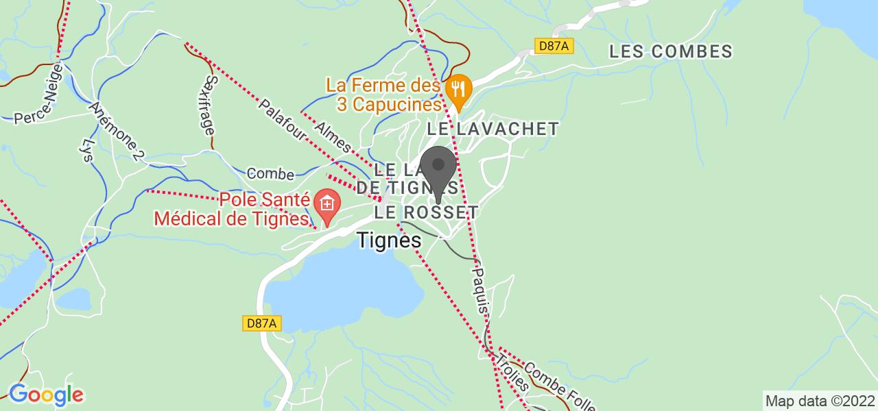 Plan d'accès — le Panoramic