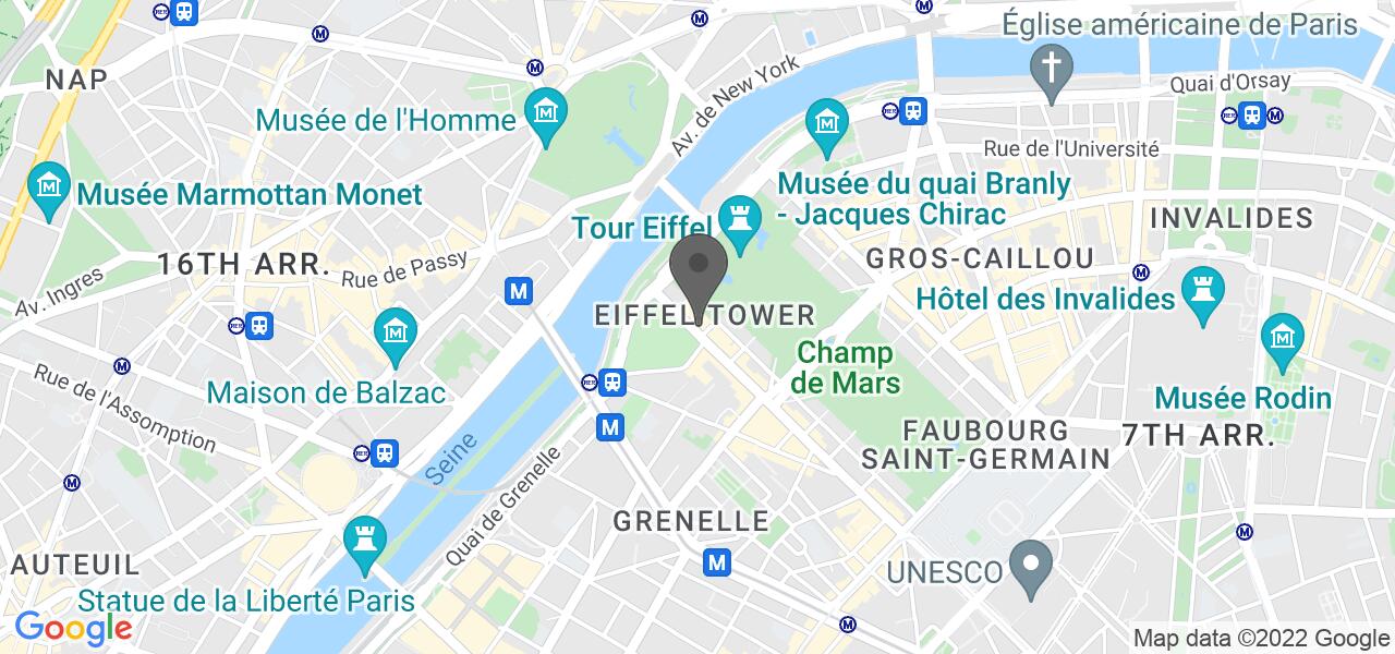 Plan d'accès — Chez Ribe
