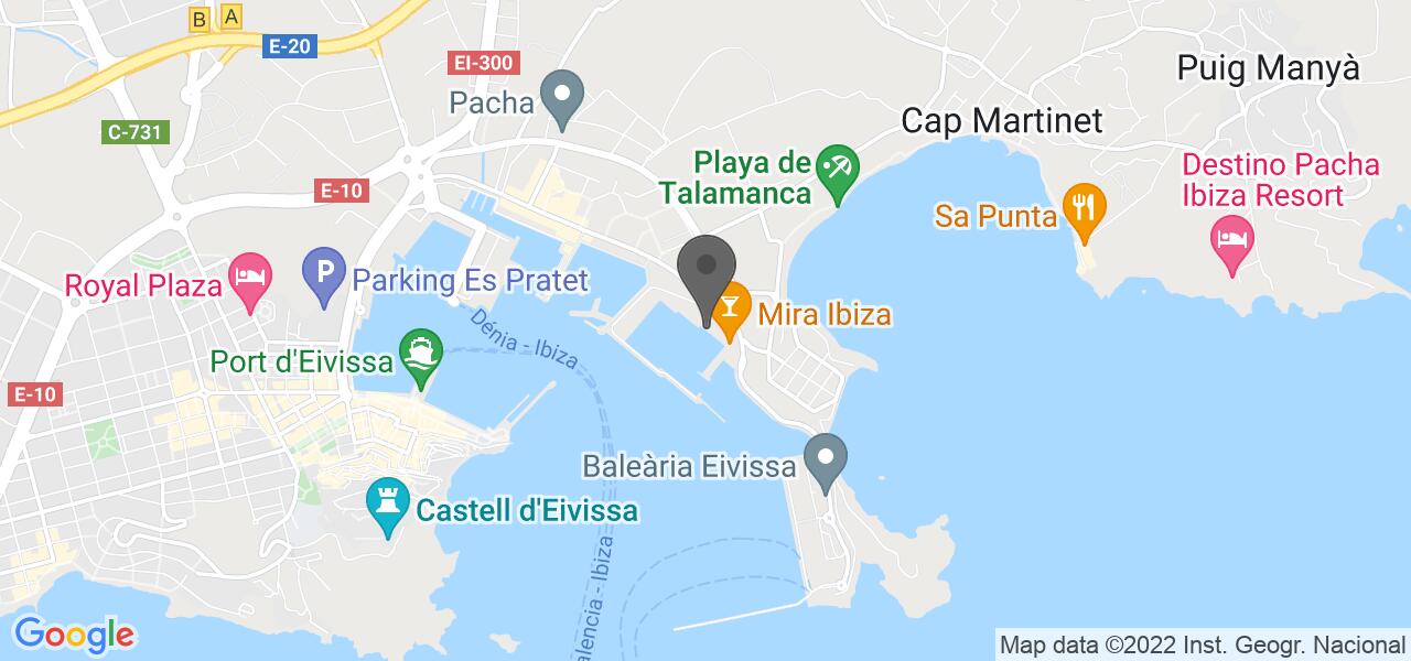 Plan d'accès — Trattoria del Mar