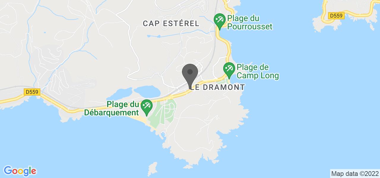 Plan d'accès — La Corniche d’Or