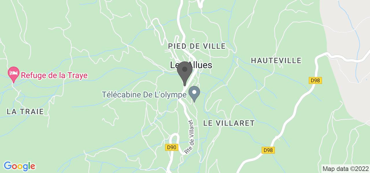 แผนที่การเดินทาง — L'Arbé