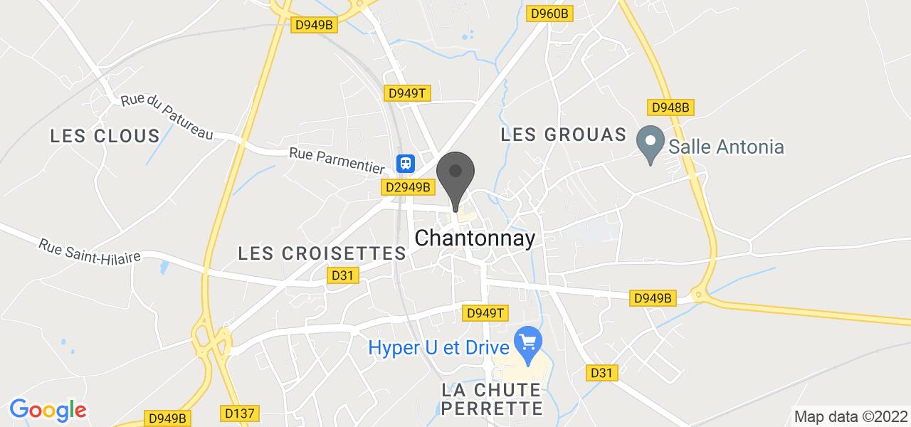 Plan d'accès — La Table des Chouans