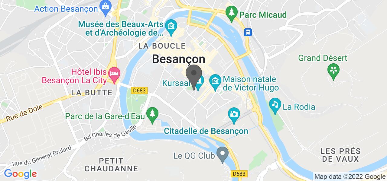 Plan d'accès — Brasserie 1802