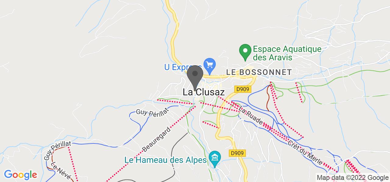 Mapa de acesso — La Grolle
