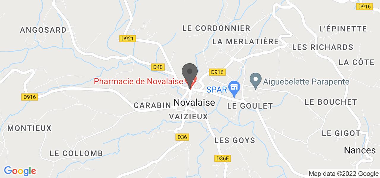 Access map — Les Roselières