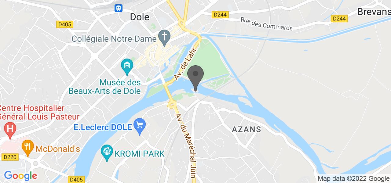 Plan d'accès — Au Moulin des Écorces