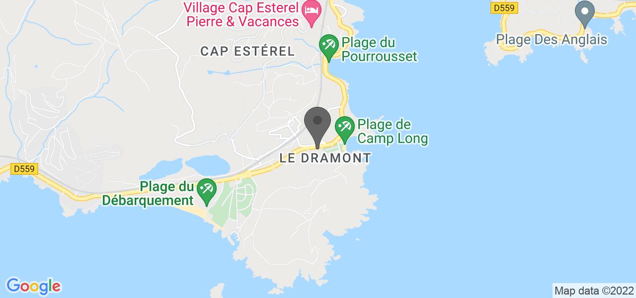Mapa de acceso — L'Acanthe