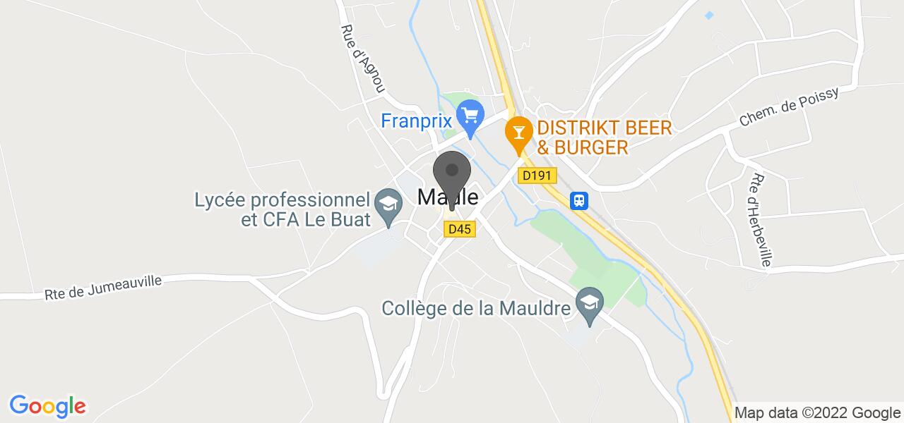 Mappa di accesso — Le Cardinal