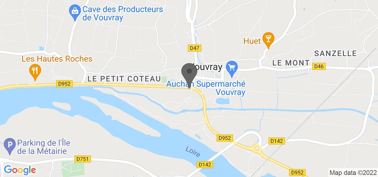 Plan d'accès — Le val joli