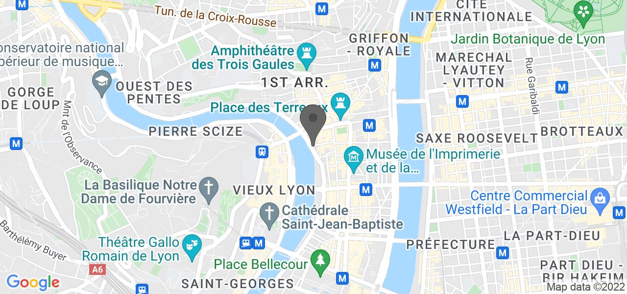 Mapa de acceso — Manto