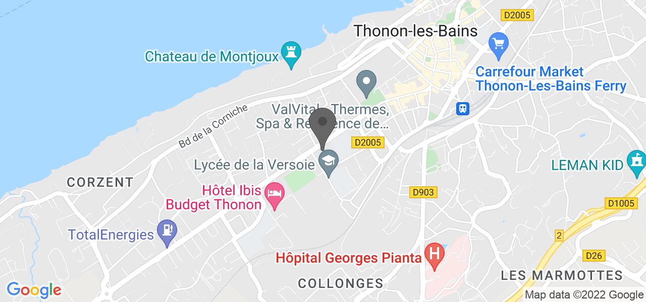 Plan d'accès — La Belle Époque