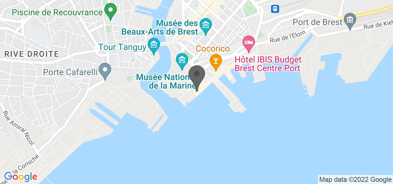 Plan d'accès — Arena Café